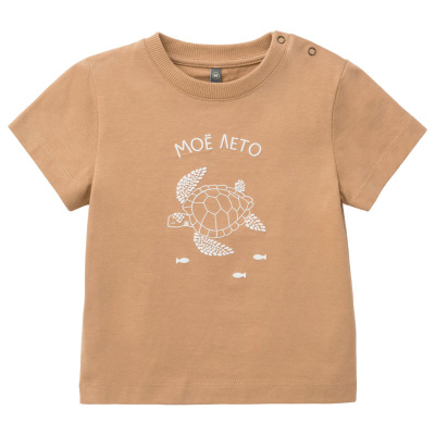 Футболка Crockid КР 302375 индийский загар 01